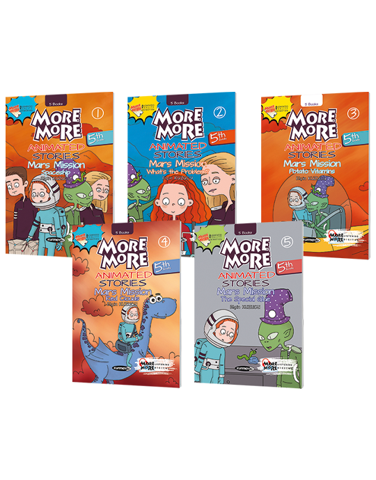 MORE&MORE 5.SINIF More & More 5 Animated Stories – MARS MISSION