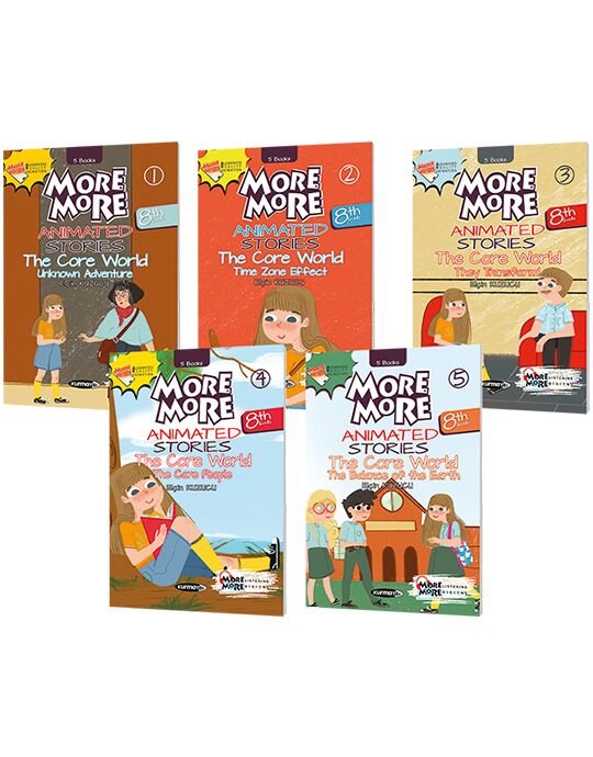 MORE&MORE 8.SINIF More & More 8 Animated Stories – THE CORE WORLD