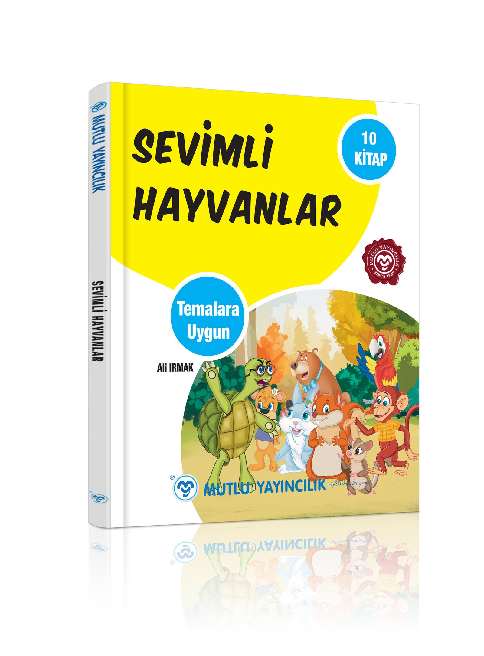 Mutlu Sevimli Hayvanlar Hikaye Seti 10’lu ( Yeni Ürün)