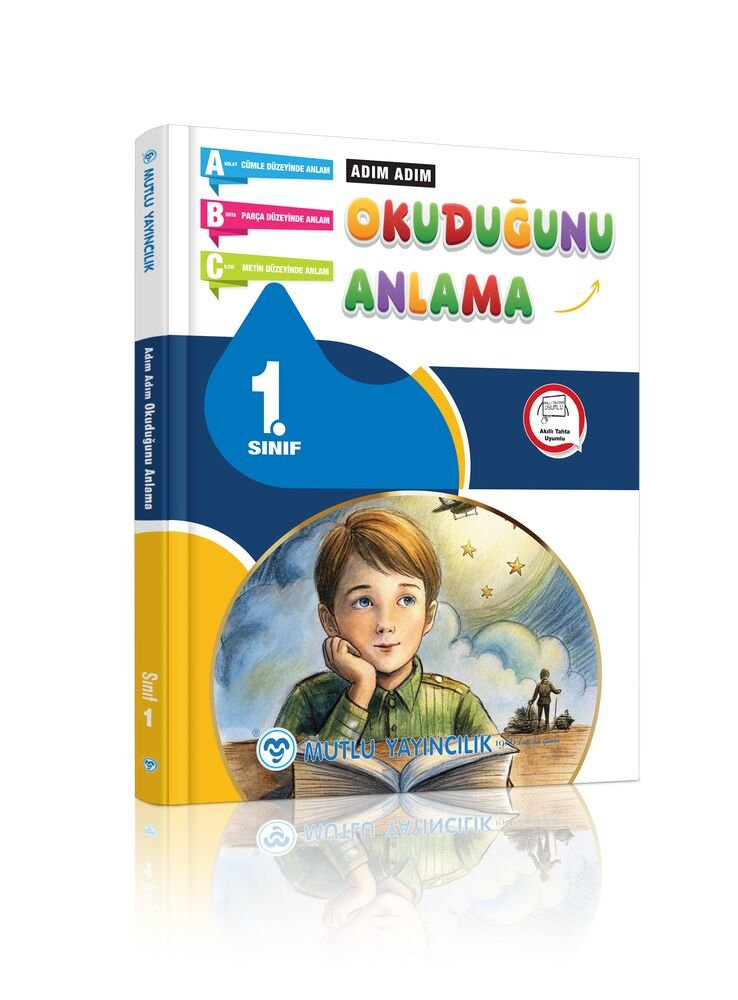 Mutlu Adım Adım Okuduğunu Anlama 1.Sınıf ( Yeni Ürün )