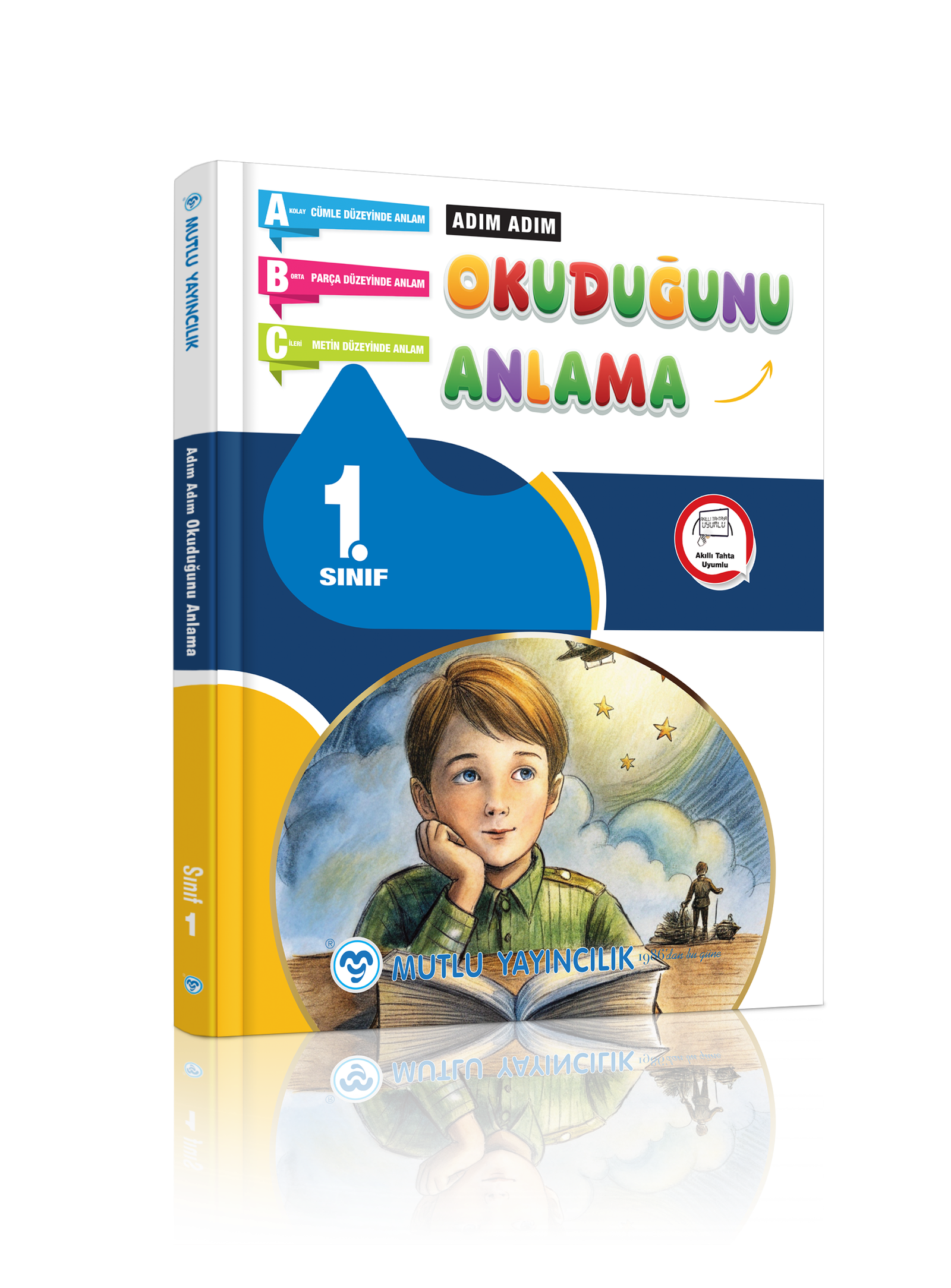 Mutlu Adım Adım Okuduğunu Anlama 1.Sınıf ( Yeni Ürün )