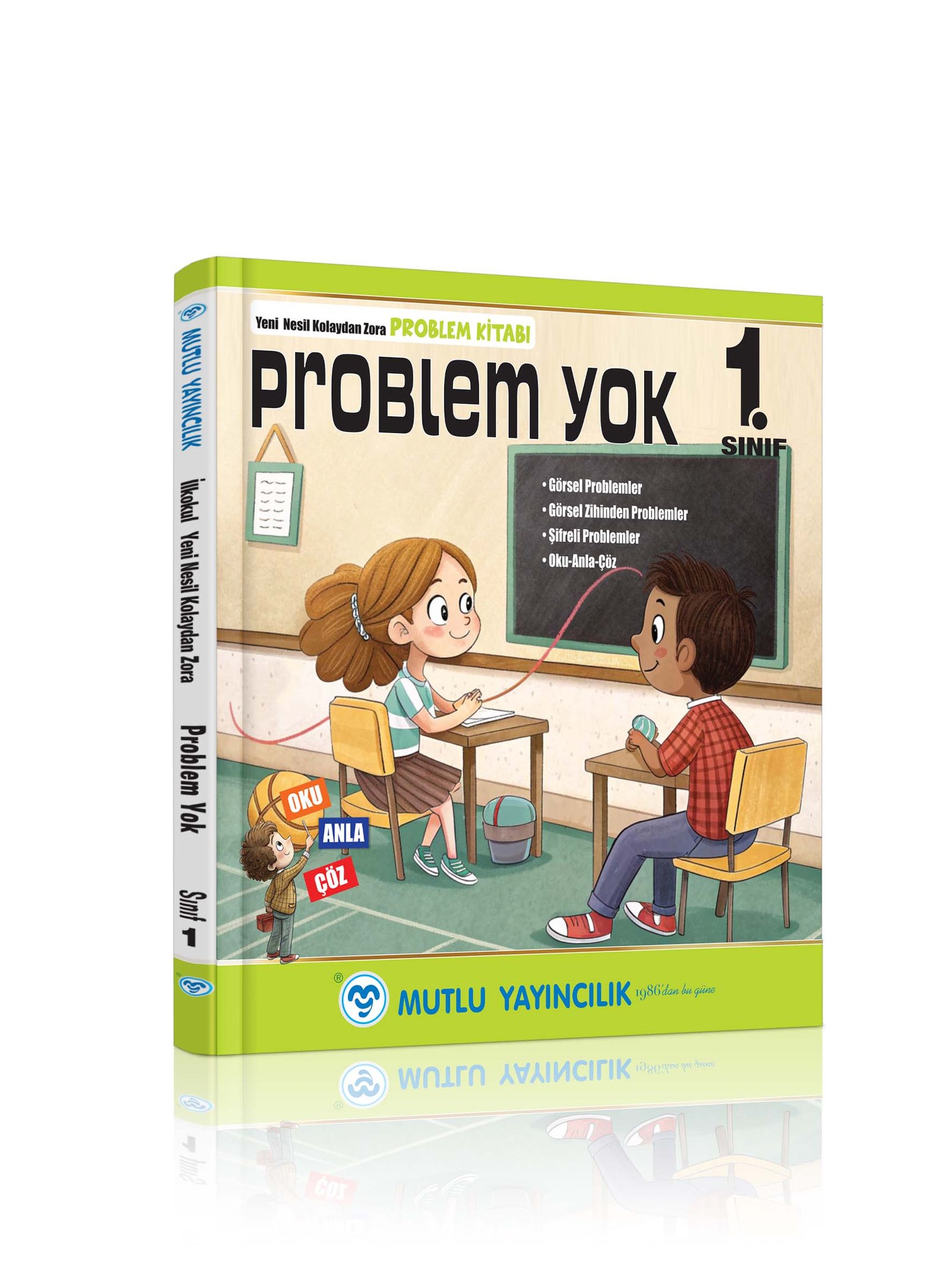 Mutlu Yayıncılık Yeni Nesil Problem Yok 1.Sınıf Yeni Ürün !!