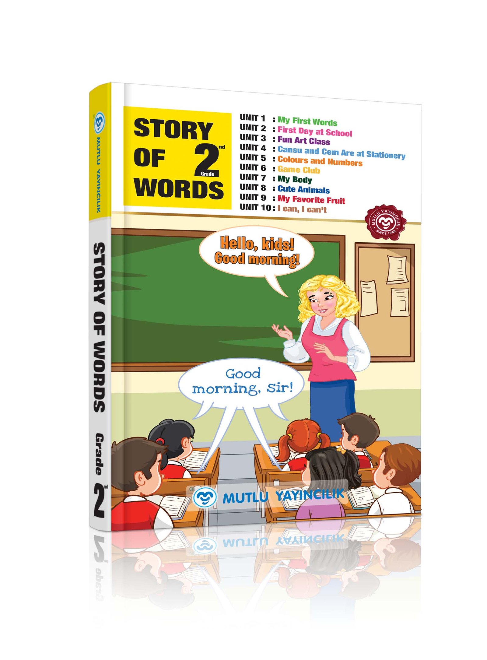 Mutlu Yayıncılık Story Of Words 2.Sınıf ( İngilizce Hikaye Serisi)