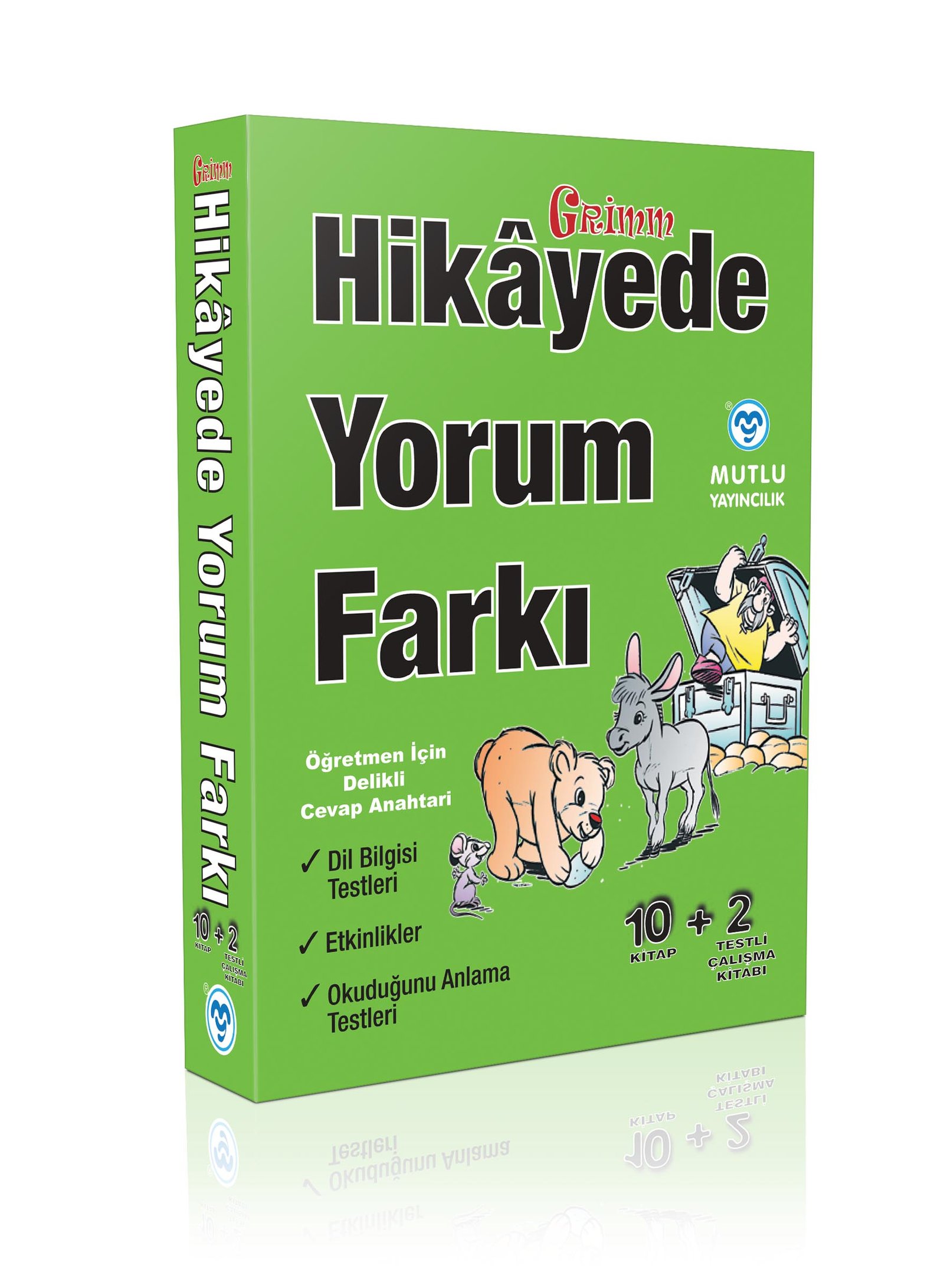 Mutlu Yayıncılık Hikayede Yorum Farkı 10+2 Kitap