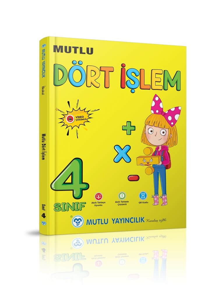 Mutlu Yayıncılık Mutlu Dört İşlem 4.Sınıf ( Yeni Ürün )