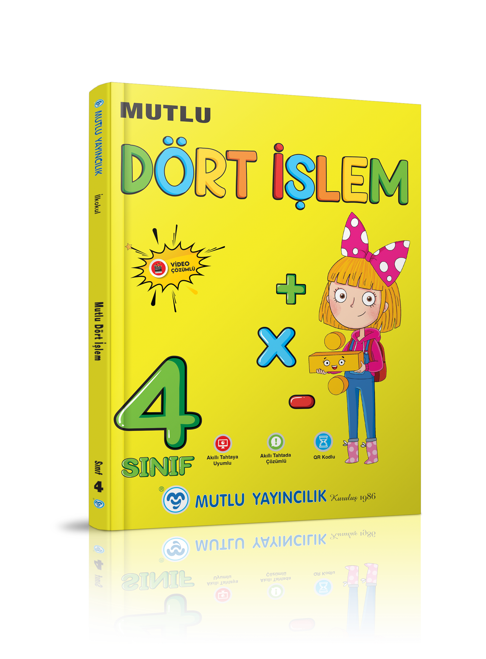Mutlu Yayıncılık Mutlu Dört İşlem 4.Sınıf ( Yeni Ürün )