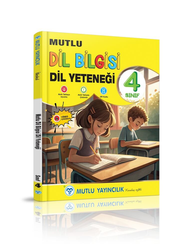 Mutlu Yayıncılık Mutlu Dil Bilgisi Dil Yeteneği 4.Sınıf ( Yeni Ürün )