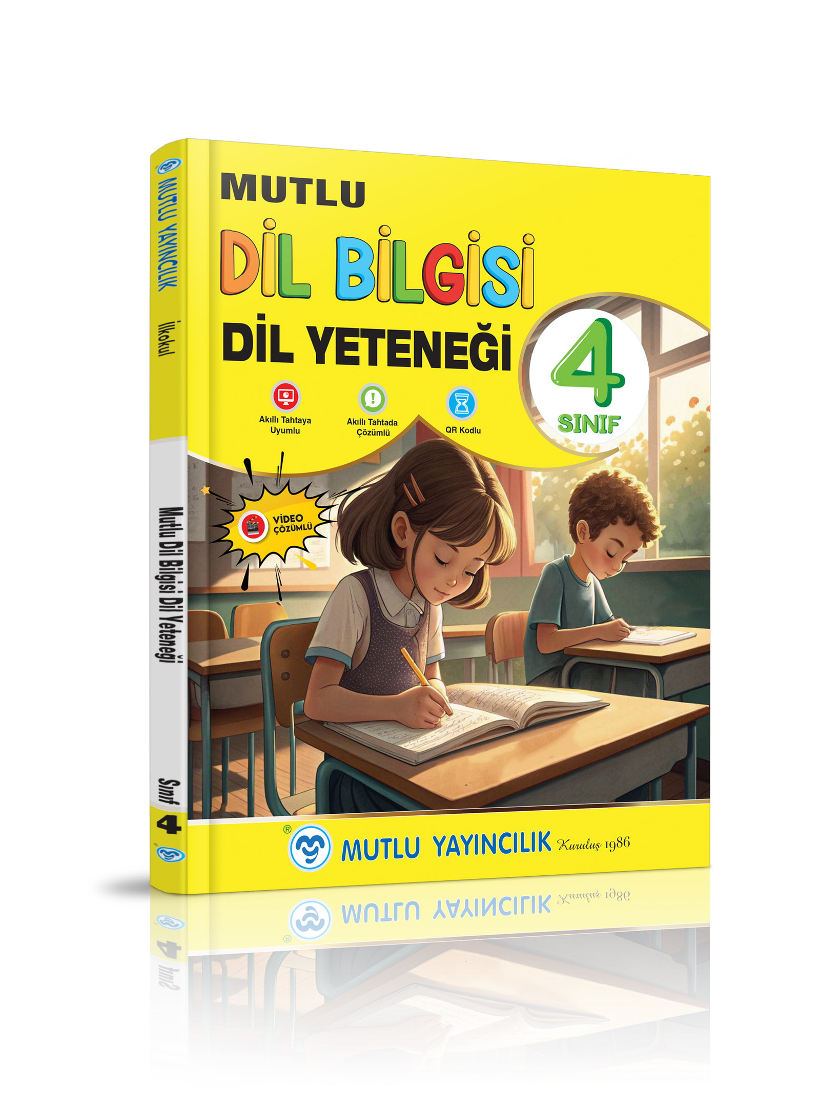 Mutlu Yayıncılık Mutlu Dil Bilgisi Dil Yeteneği 4.Sınıf ( Yeni Ürün )