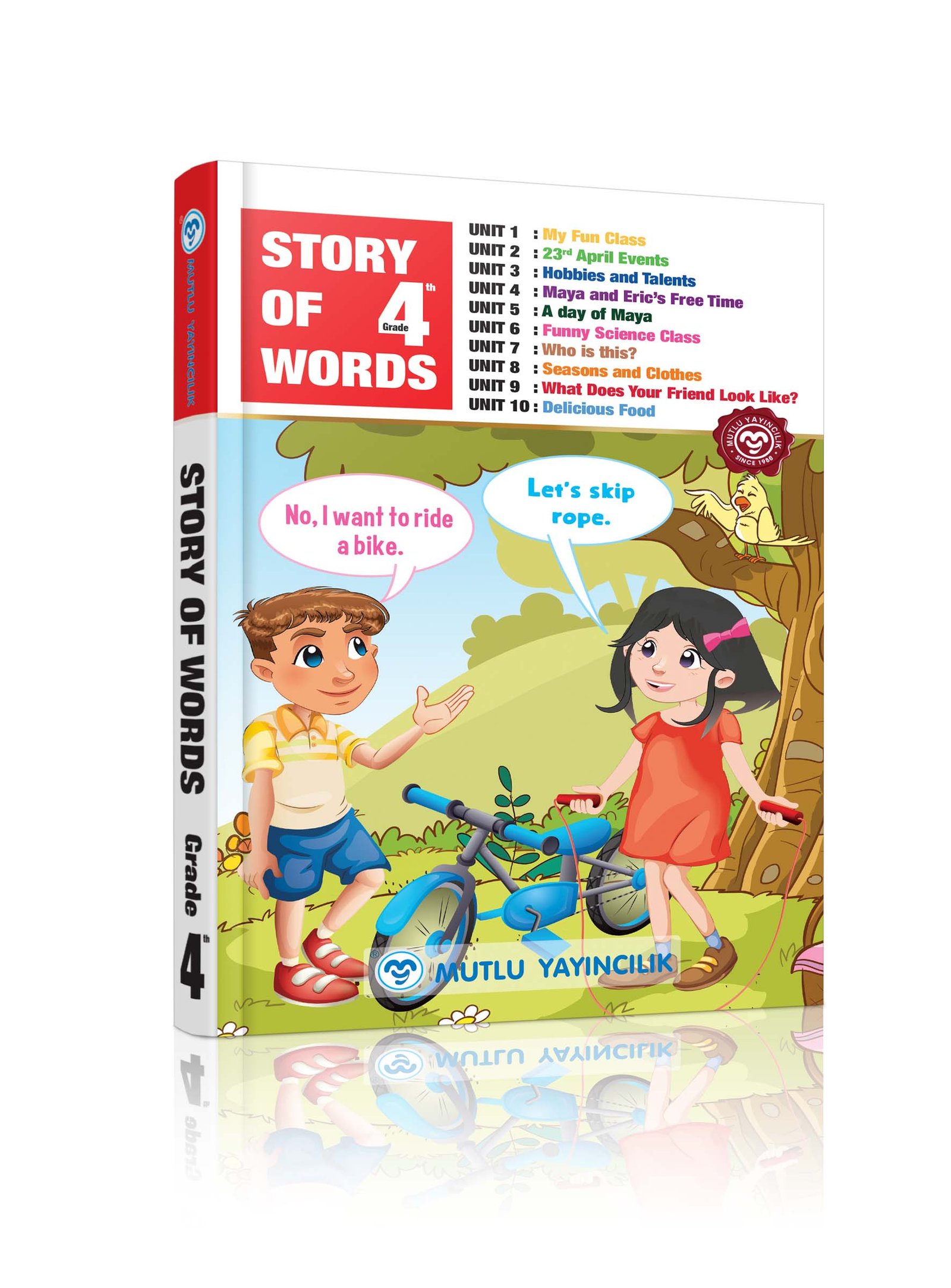 Mutlu Yayıncılık Story Of Words 4.Sınıf ( İngilizce Hikaye Serisi)
