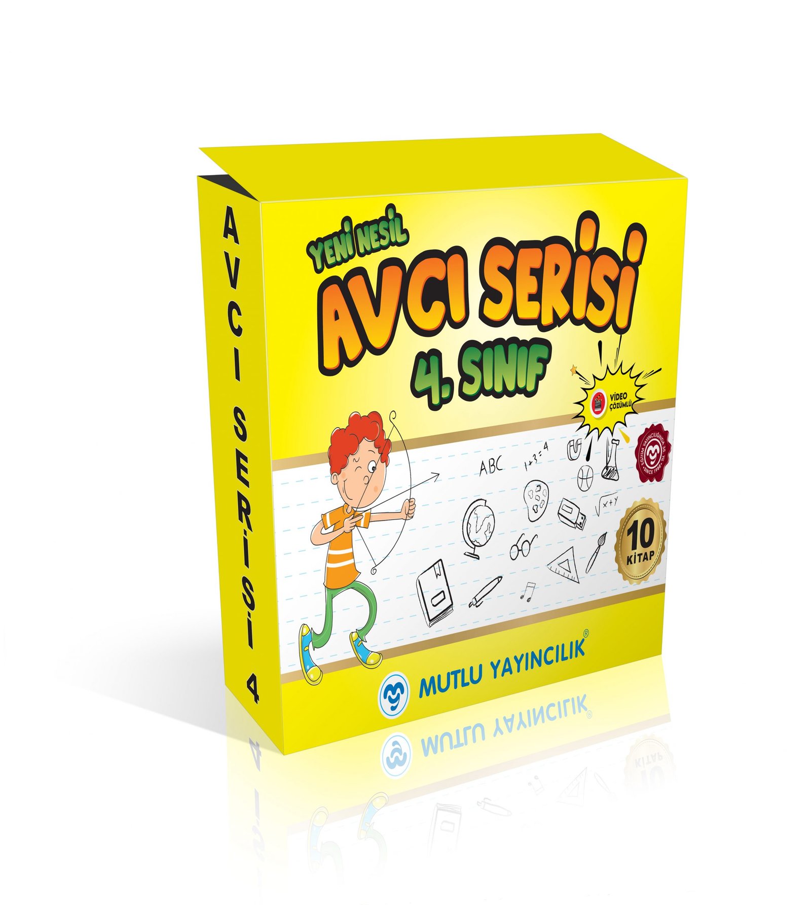 Mutlu Yayıncılık Yeni Nesil Avcı Serisi 4.Sınıf (Set) Yeni Baskı !