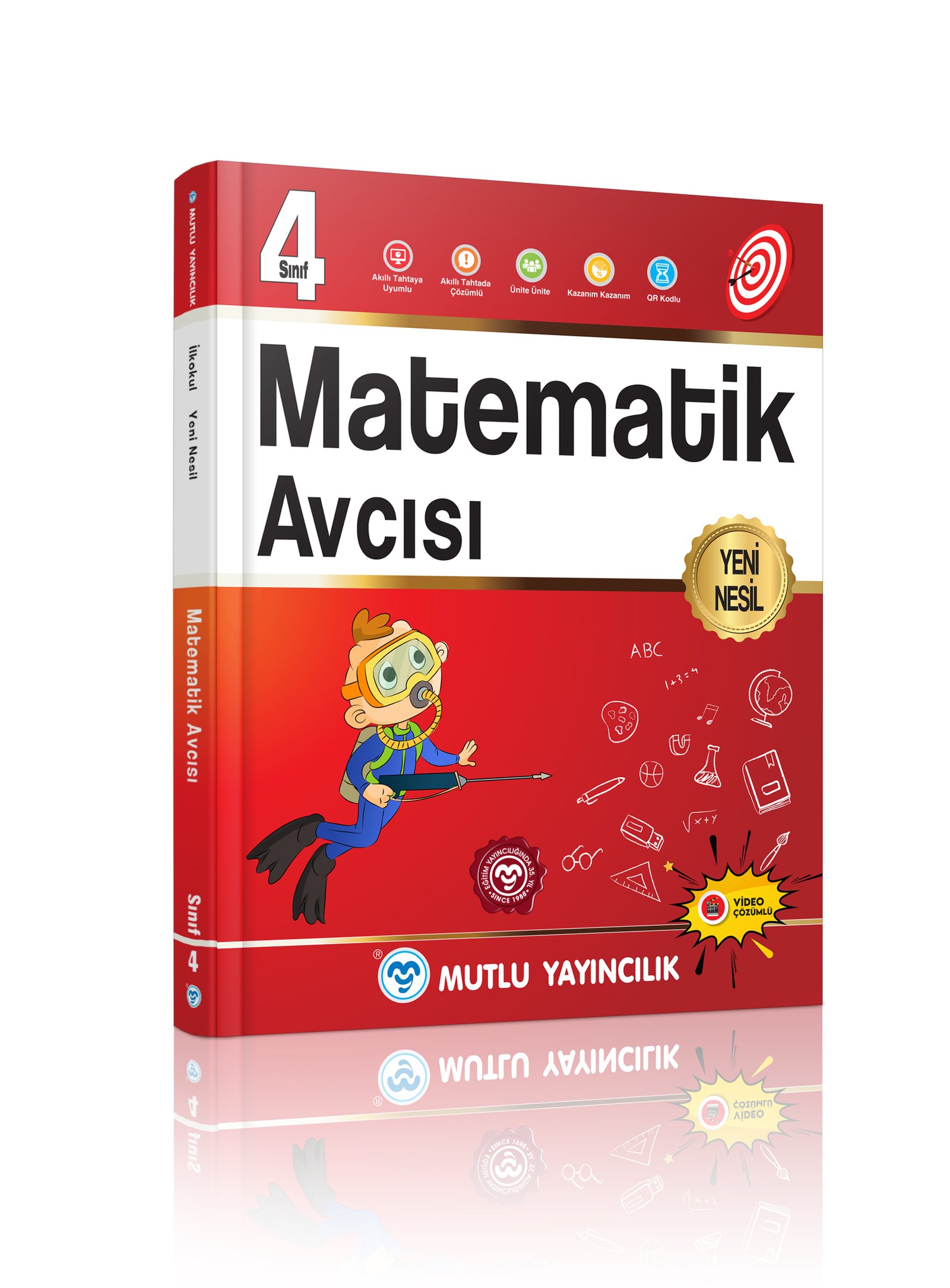 Mutlu Yayıncılık Yeni Nesil Matematik Avcısı 4.Sınıf Yeni Baskı !