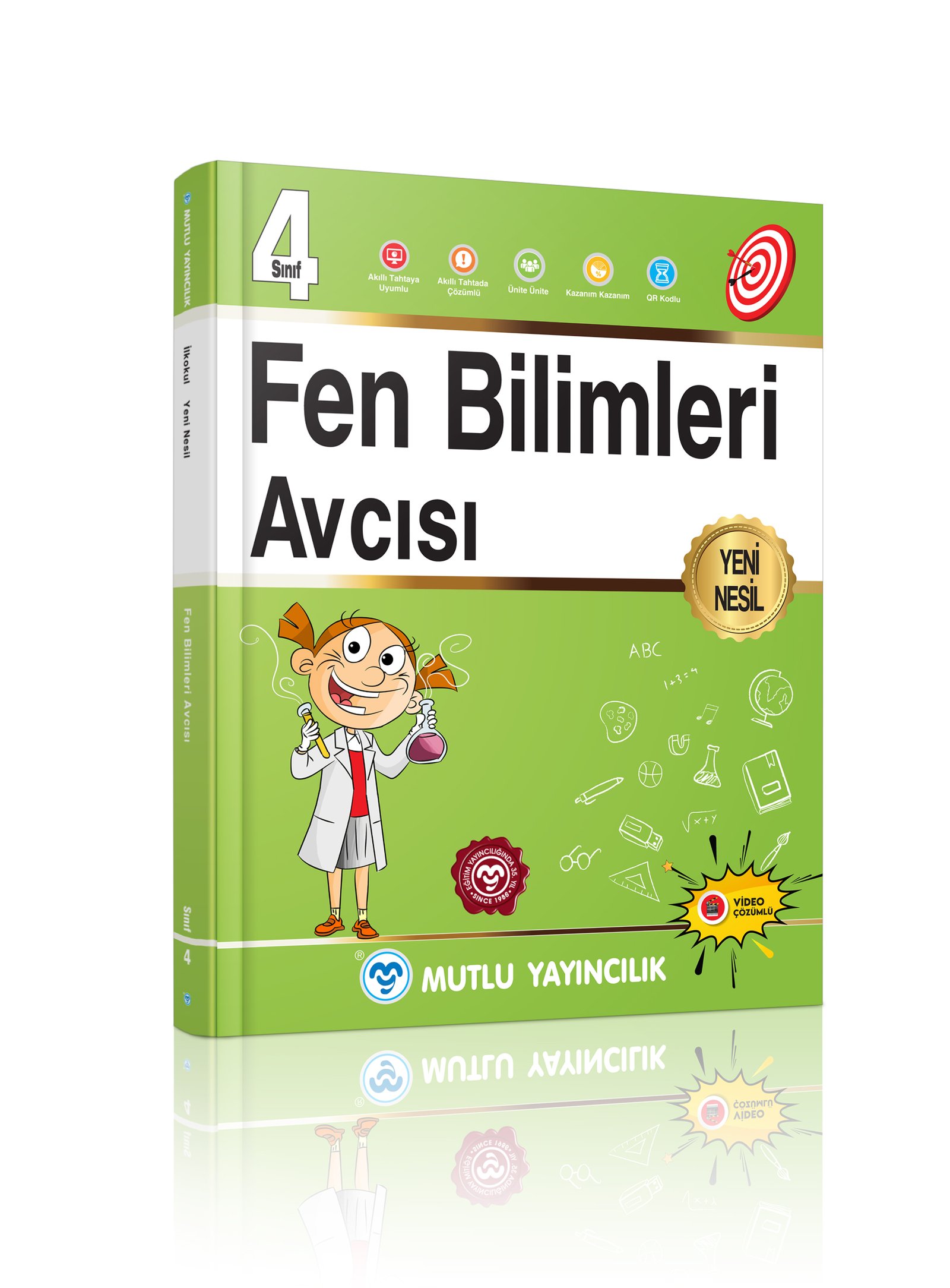 Mutlu Yayıncılık Yeni Nesil Fen Bilimleri Avcısı 4.Sınıf Yeni Baskı !