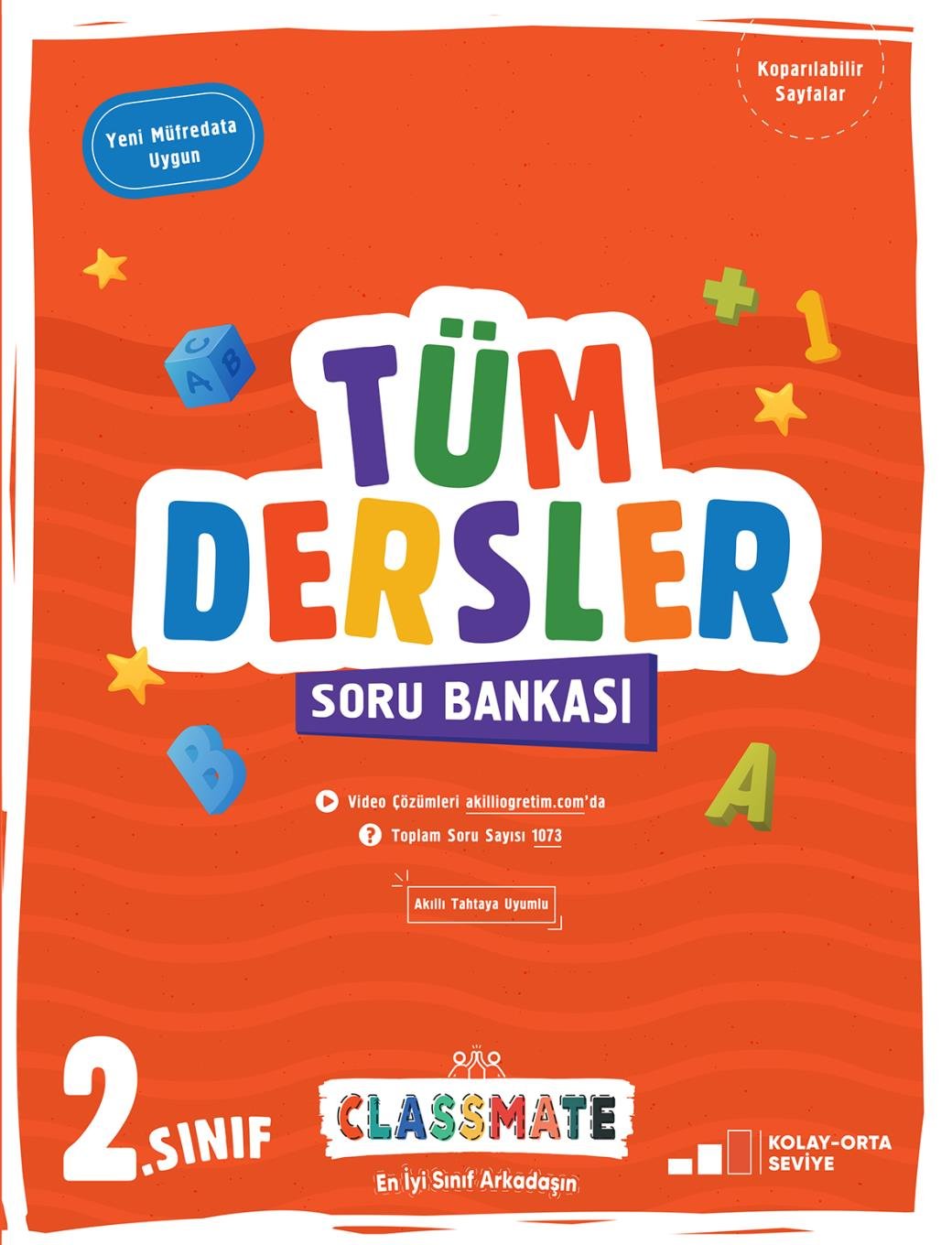 Okyanus Yayıncılık 2. Sınıf Classmate Tüm Dersler Soru Bankası