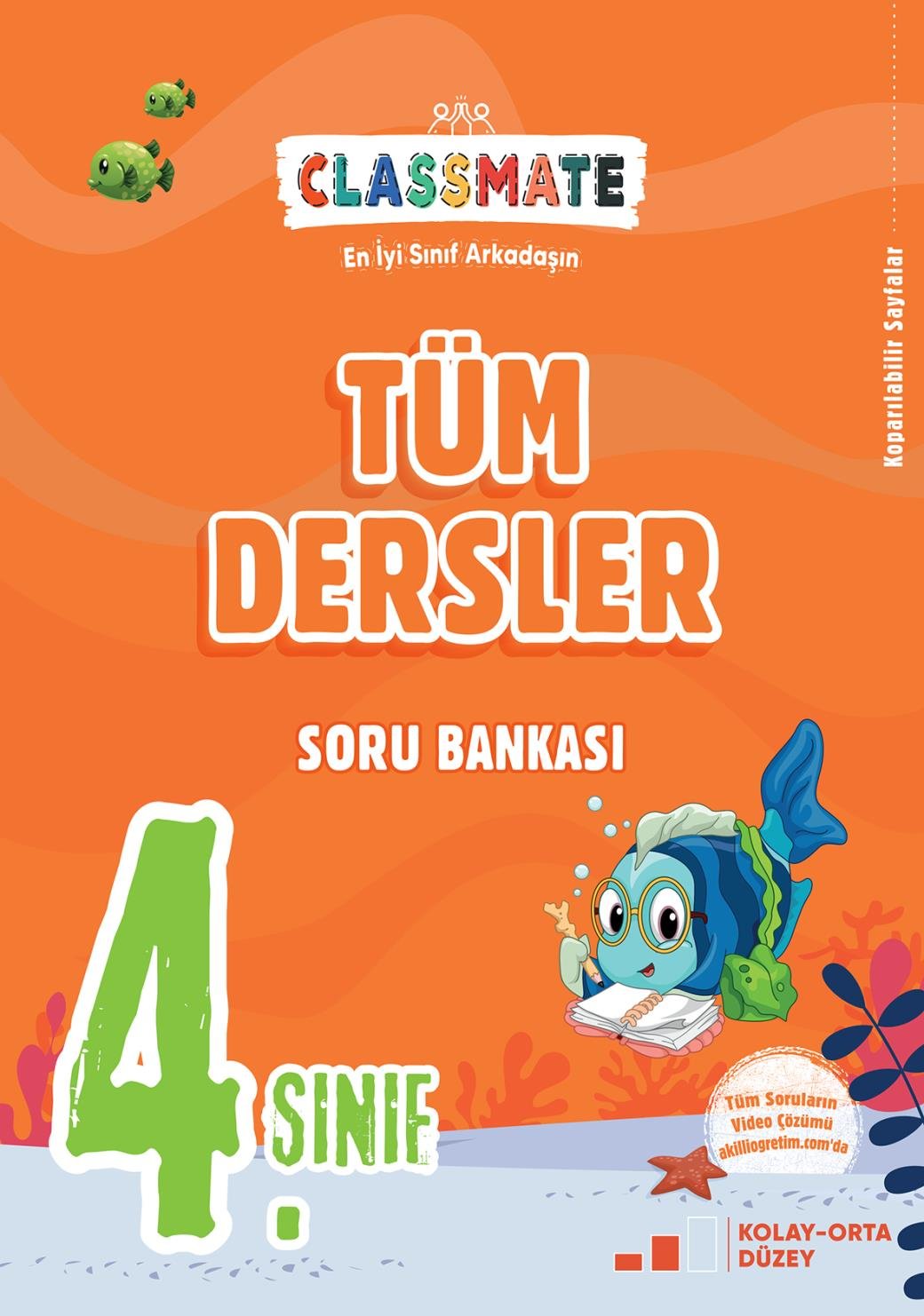 Okyanus Yayıncılık 4. Sınıf Classmate Tüm Dersler Soru Bankası