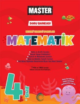 Okyanus Yayıncılık 4. Sınıf Master Matematik Soru Bankası