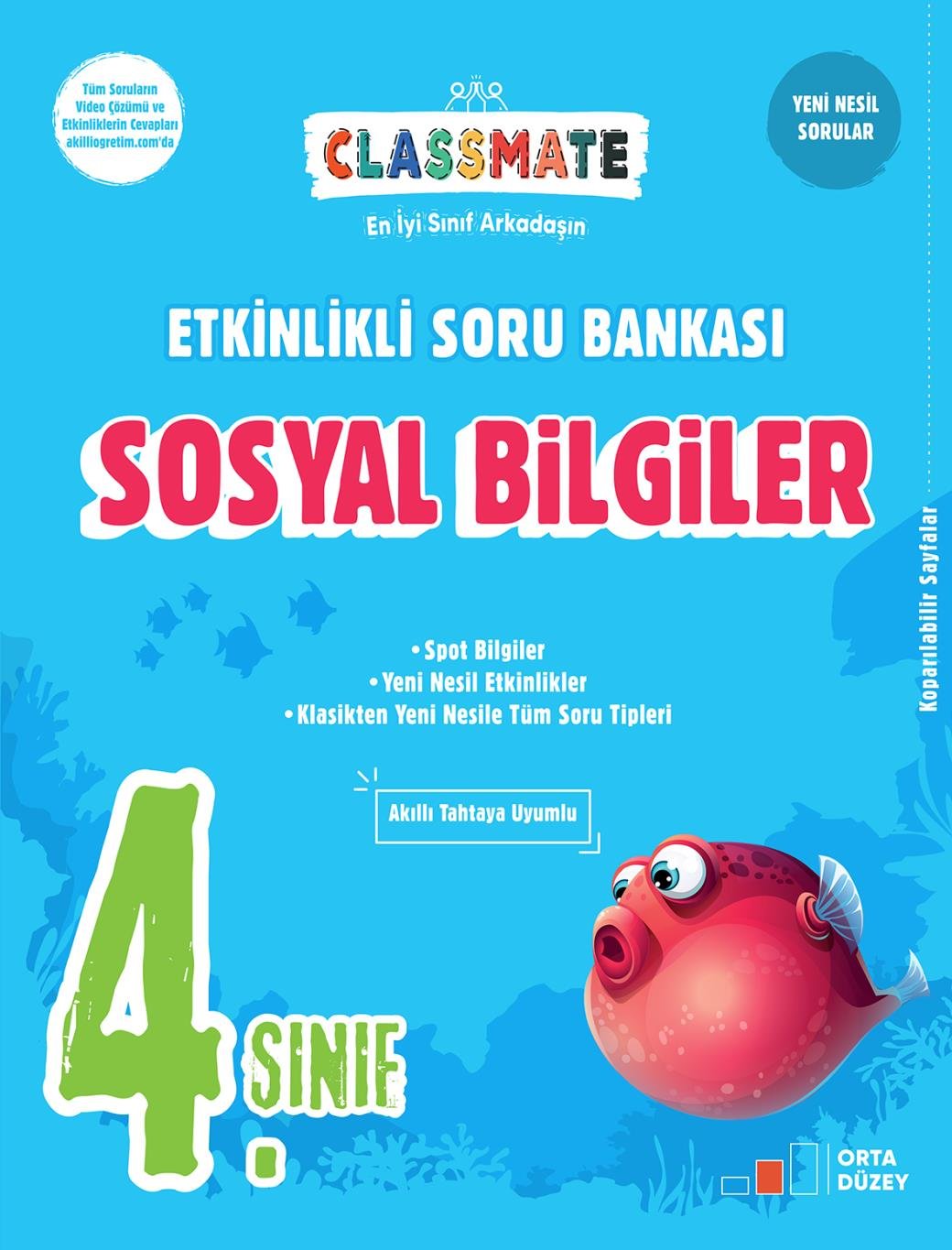 Okyanus Yayıncılık 4. Sınıf Classmate (ESB) Sosyal Bilgiler Etkinlikli Soru Bankası 4. Sınıf Classmate (ESB) Sosyal Bilgiler Etkinlikli Soru Bankası