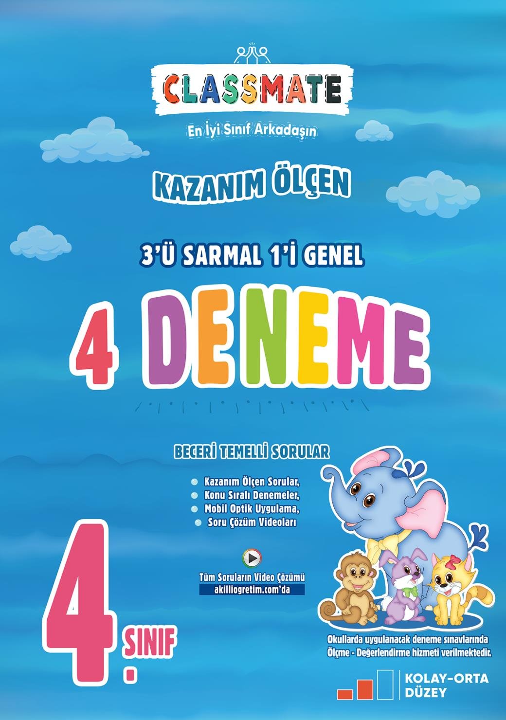 Okyanus Yayıncılık 4. Sınıf Classmate 4'lü Deneme