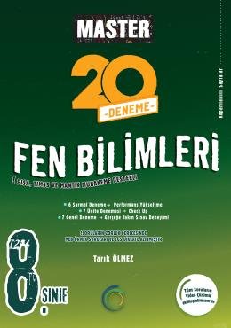 Okyanus Yayıncılık 8. Sınıf Master 20 Fen Bilimleri Denemesi