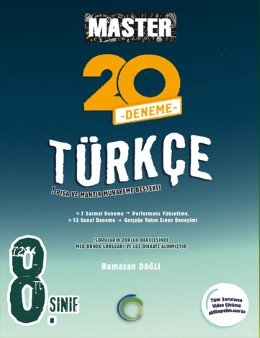 Okyanus Yayıncılık 8. Sınıf Master 20 Türkçe Denemesi