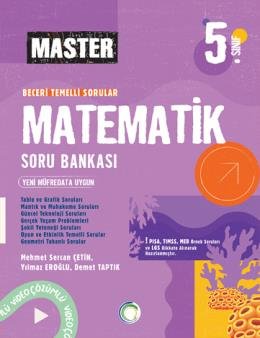 Okyanus Yayıncılık 5. Sınıf %100 Yeni Maarif Model Master Matematik Soru Bankası