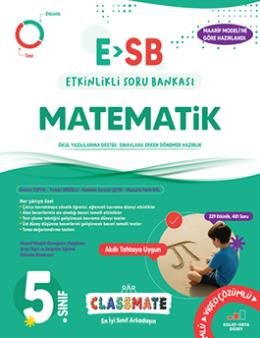 Okyanus Yayıncılık 5. Sınıf %100 Yeni Maarif Model Classmate (ESB) Matematik Etkinlikli Soru Bankası