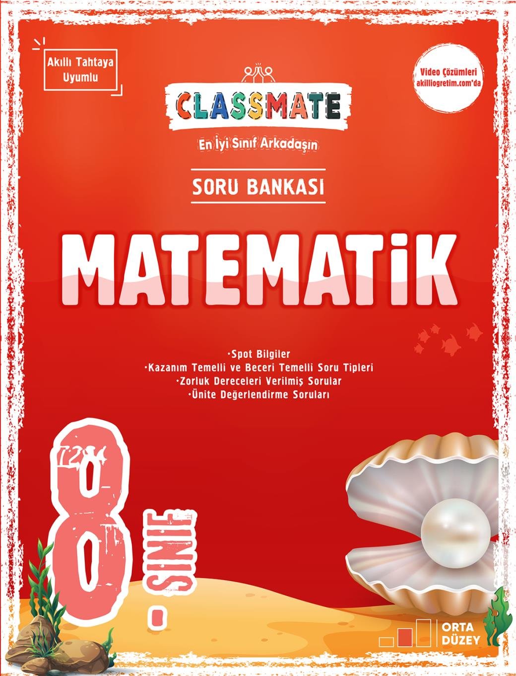 Okyanus Yayıncılık 8. Sınıf Classmate Matematik Soru Bankası