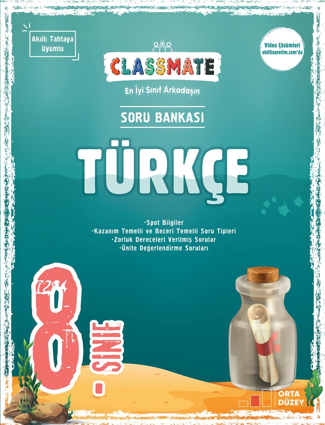 Okyanus Yayıncılık 8. Sınıf Classmate Türkçe Soru Bankası