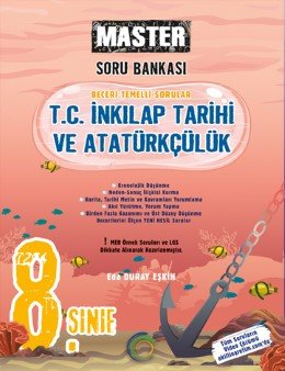 Okyanus Yayıncılık 8. Sınıf Master T. C. İnkılap Tarihi Ve Atatürkçülük Soru Bankası