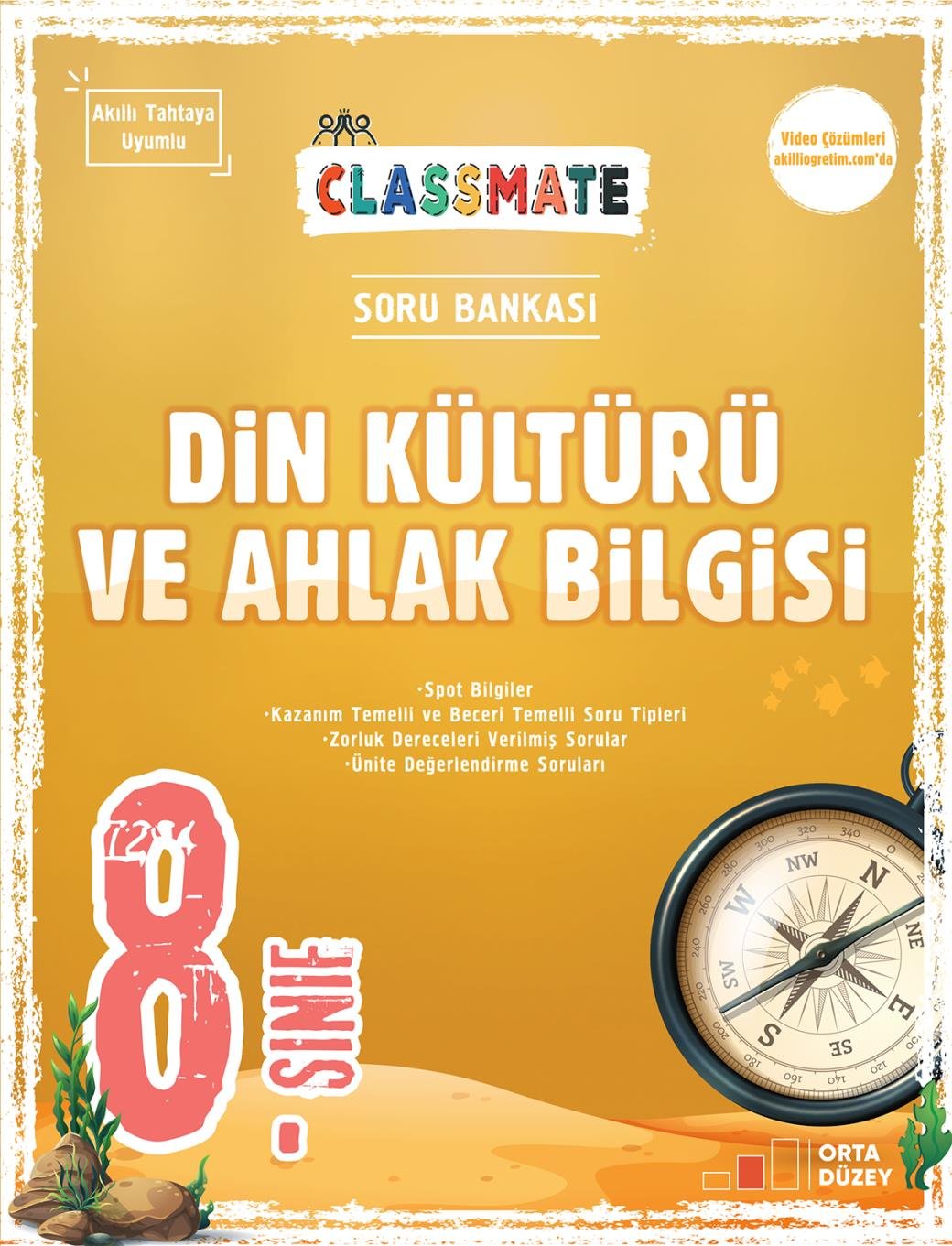 Okyanus Yayıncılık 8. Sınıf Classmate Din Kültürü Ve Ahlak Bilgisi Soru Bankası