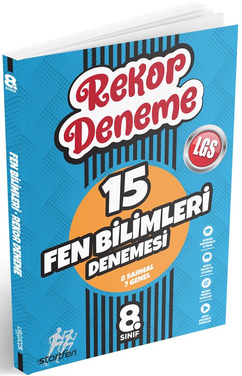 Yargı Ders Arkadaşım 8. Sınıf LGS Fen Bilimleri Yıl Boyu Soru Bankası - Yargı Ders Arkadaşım kitap kapağı