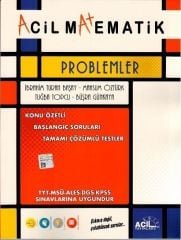 Acil YKS TYT Acil Matematik Problemler Acil Yayınları