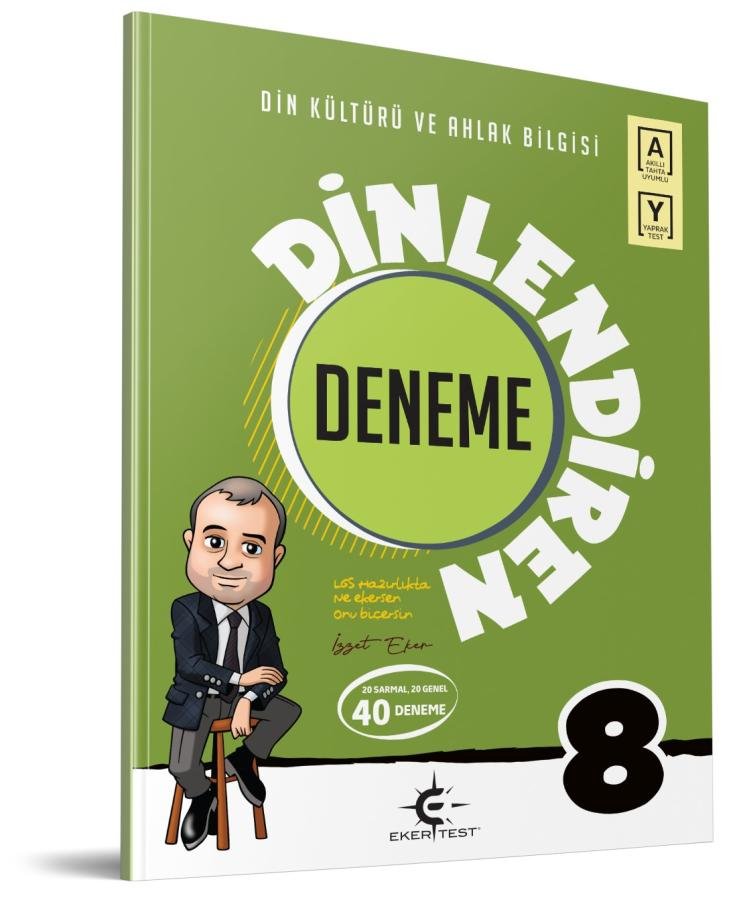 Eker Test Yayınları 8.Sınıf LGS Hazırlık Dinlendiren Deneme (Eker Test)
