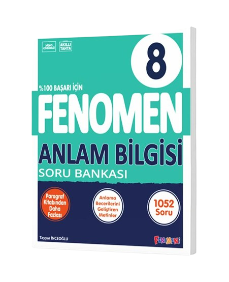 Fenomen Okul Yayınları 8 Anlam Bilgisi Soru Bankası