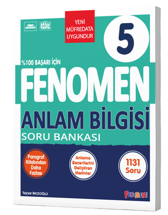 Fenomen Okul Yayınları 5 Anlam Bilgisi Soru Bankası