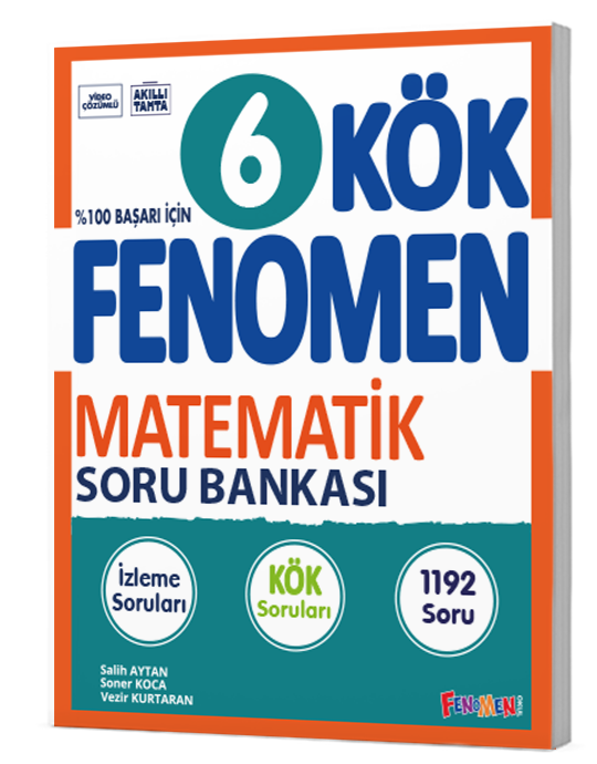 Fenomen Okul Yayınları Fenomen 6 KÖK Matematik Soru Bankası