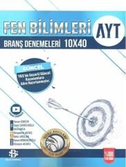 Bilgi Sarmal YKS AYT Fen Bilimleri 10x40 Branş Denemeleri Çözümlü Bilgi Sarmal Yayınları
