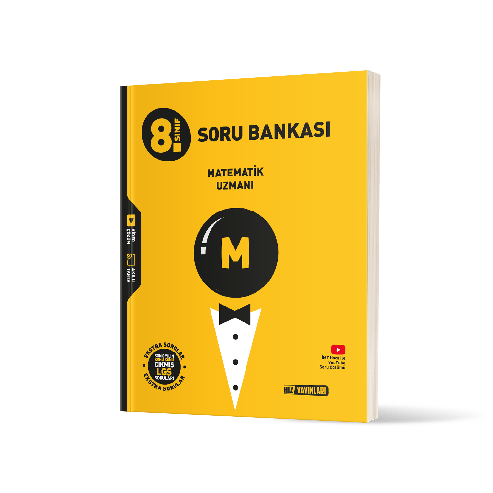 HIZ YAYINLARI 8.SINIF LGS HAZIRLIK MATEMATİK UZMANI