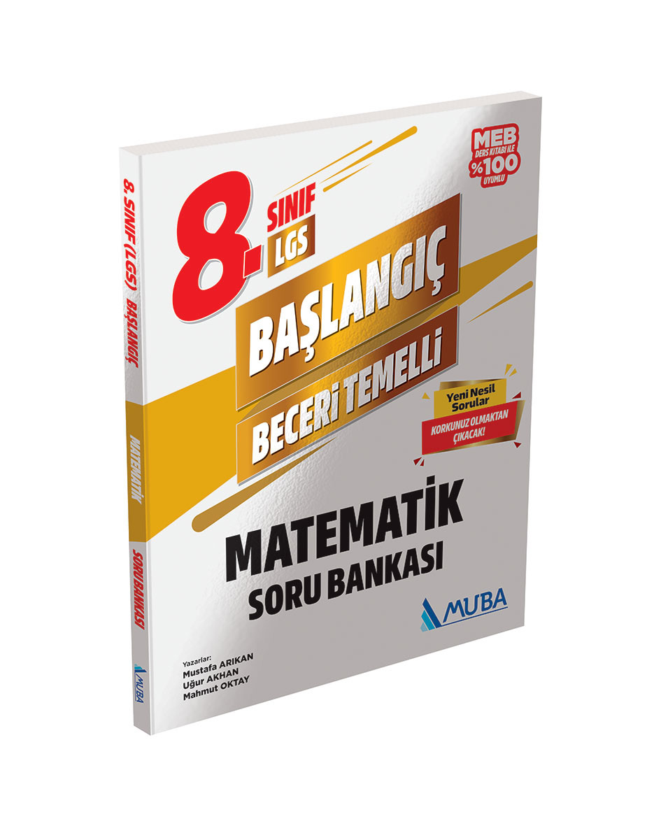 Muba Yayınları 8. Sınıf Başlangıç Matematik Soru Bankası - Muba Yayınları kitap kapağı