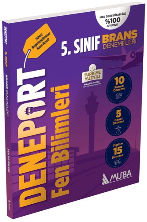 Muba Yayınları 5. Sınıf Deneport Fen Bilimleri Branş Denemesi