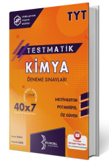 Bilinçsel YKS TYT Kimya Testmatik 40x7 Deneme Sınavı Bilinçsel Yayınları