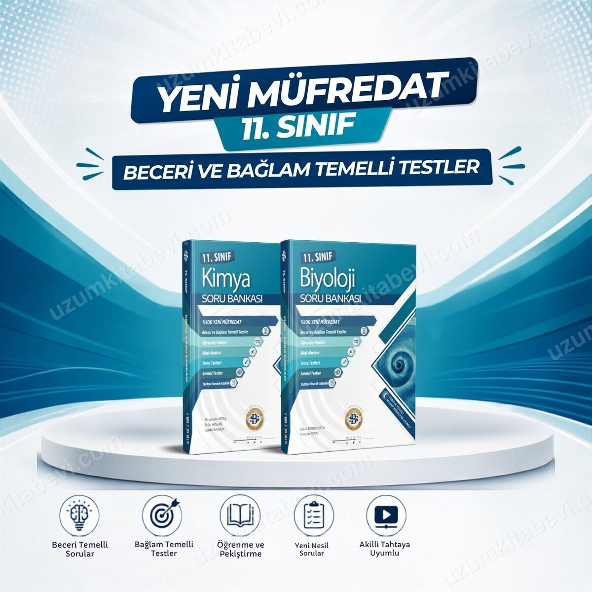 Sarmal 2027 11.Sınıf %100 Yeni Müfredat Kimya-Biyoloji 2 Kitap Bağlam Temelli Testler Soru Bankası Seti - Bilgi Sarmal Yayınları kitap kapağı